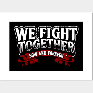 we fight together Posters and Art